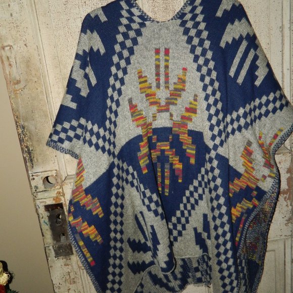 Jodifl Oversized Cardigan Southwest Aztec Boho Sweater Size S (MM-10) - Picture 5 of 5